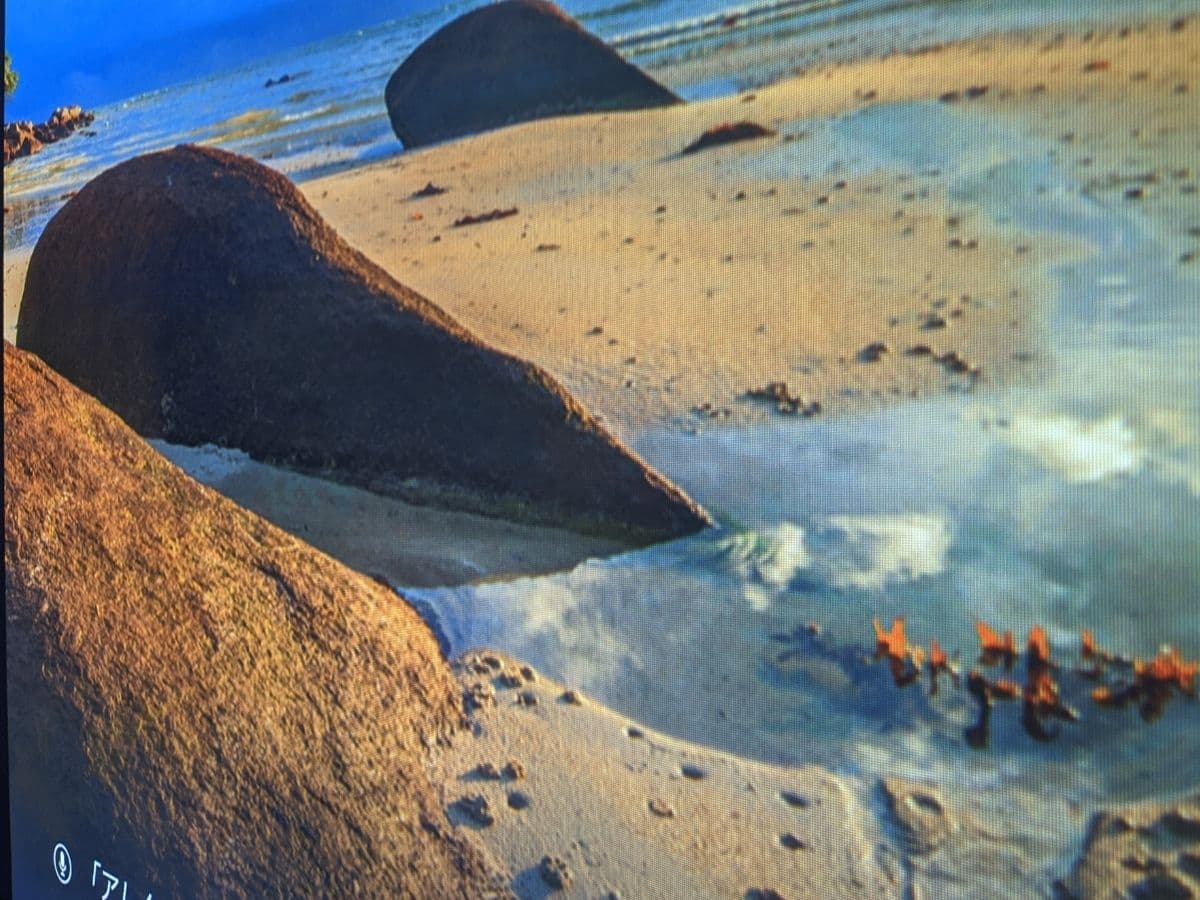 EH-TW650で映した鮮明な砂漠の画像