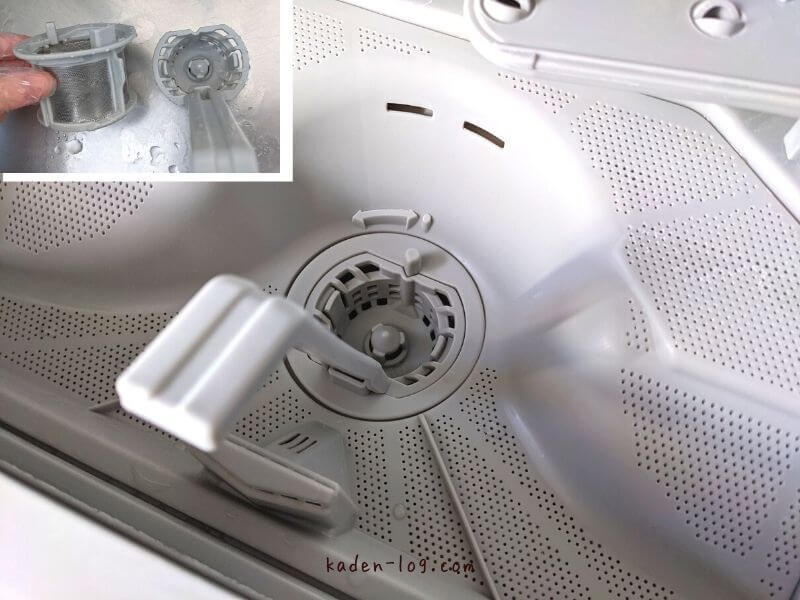 パナソニックの据え置き型食洗機はお手入れが簡単