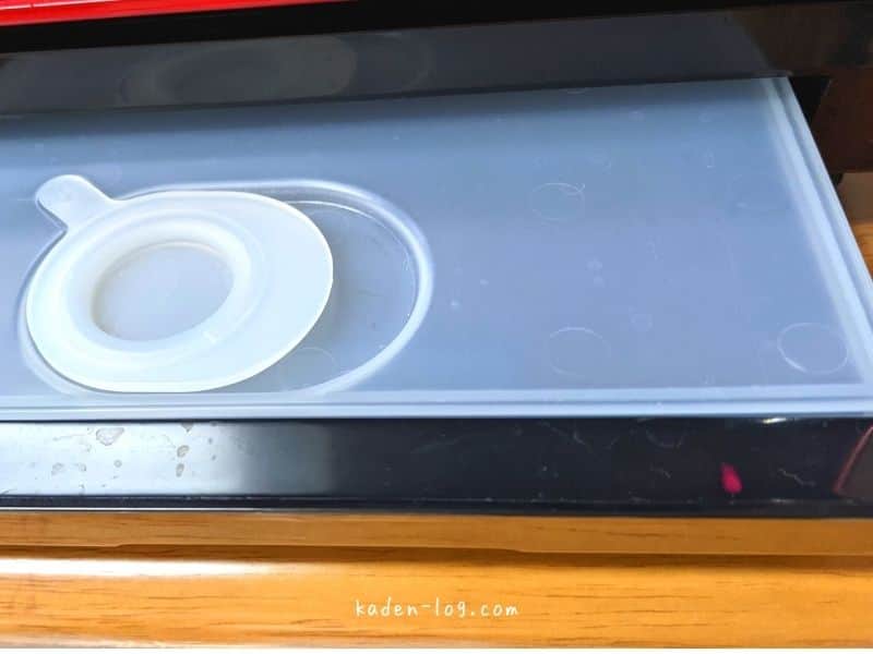 ヘルシオ電子レンジのウォーターオーブン用水タンク