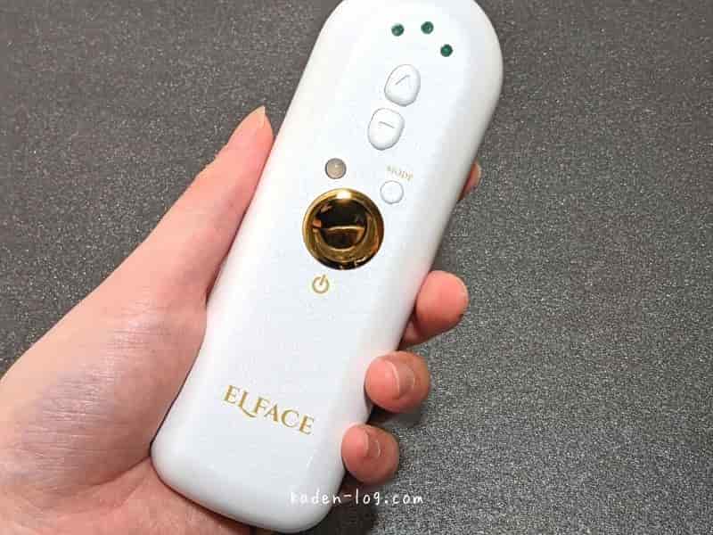 ELFACE（エルフェイス）は手のひらに収まるコンパクトサイズ