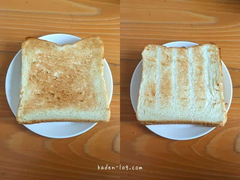 パンの焼き加減の違いを比較してトースターを選ぶ