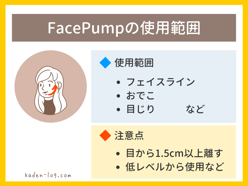 アーリーバードの美顔器FacePump（フェイスポンプ）は顔だけでなく首にも使える