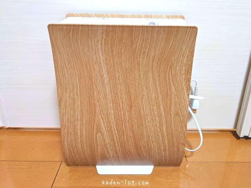 アイリスオーヤマの布団乾燥機カラリエ（FK-D1）はおしゃれな木目調デザイン