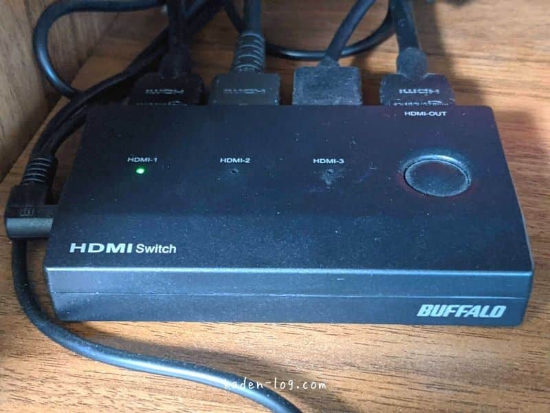 多数のHDMI接続を利用したいならHDMIセレクターが便利
