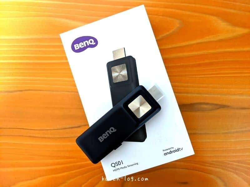 BenQ TK850iに付属のQS01 Android TV Dongle