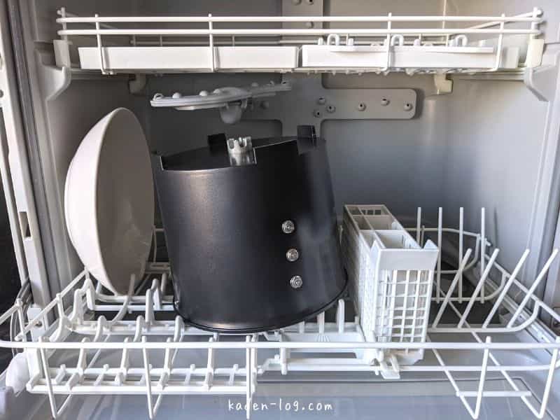 生ゴミ処理機NAGUALEP（ナグアレップ）の容器は食洗機で洗える