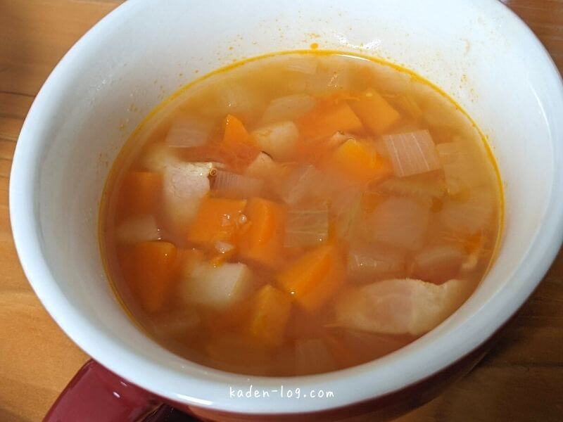 ホットクックの人気レシピ3位：野菜スープ