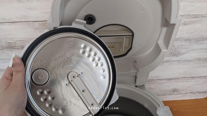 象印STAN自動調理鍋は掃除パーツが少ない