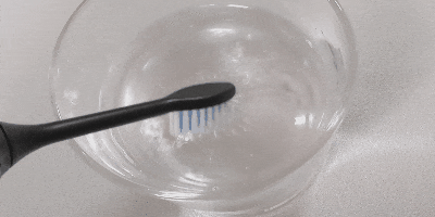 電動歯ブラシのサブスクDentaly（デンタリー）の振動の様子