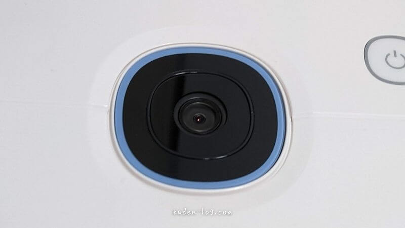 yeedi vac 2 pro+(plus)は本体上面にカメラを搭載している