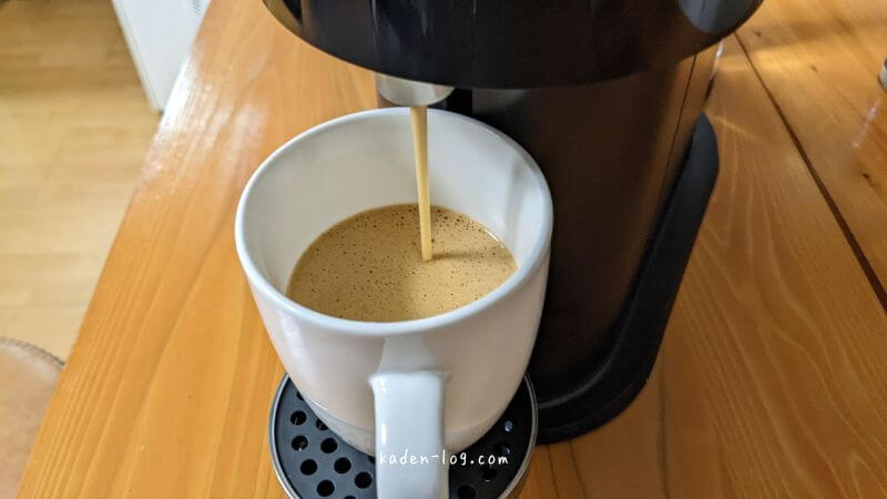 ネスプレッソ ヴァーチュオネクストは簡単に本格的なコーヒーを入れられる