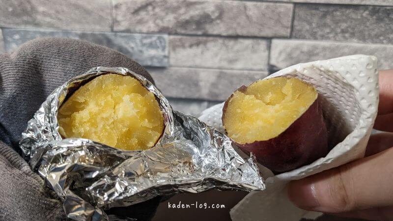 シロカおうちベーカリーベーシックはホクホクの焼き芋を2時間で作れる