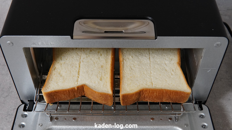 新型BALMUDA The Toaster Pro（バルミューダトースタープロ）で2枚の食パンをまとめて焼く