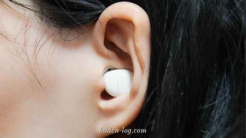 1MORE Sleeping Earbuds Z30は着け心地が良い