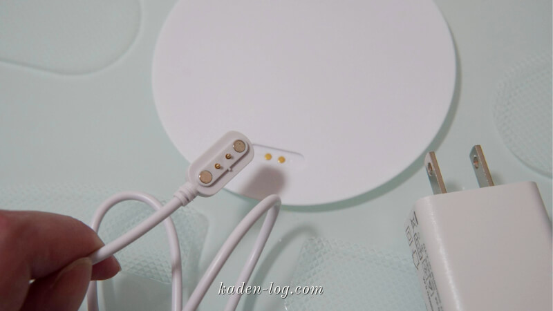 スマートバスマットを充電する