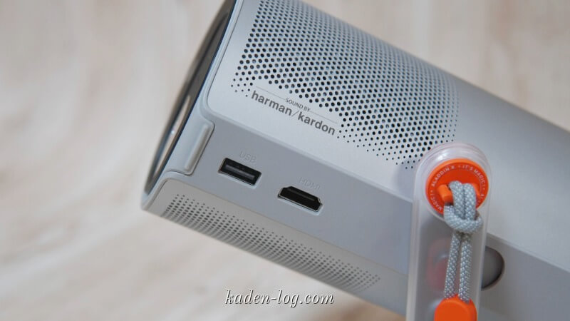 HDMI端子対応なのでゲーム機との接続も問題なし