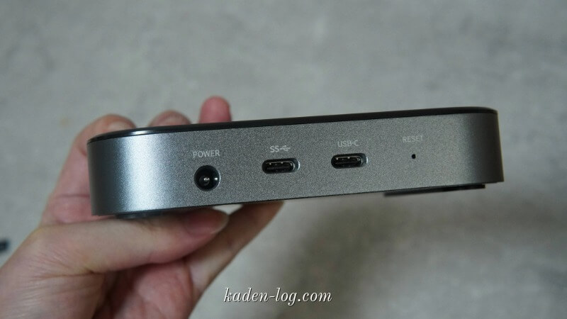 最大1TBのmicroSDカードと16TBの外付けHDD（UEB Type-C対応）でストレージを拡張できる